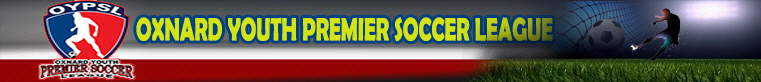 2014 Fall Oxnard Premier Youth Soccer League banner